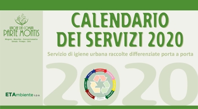 Raccolta Differenziata: Calendario Anno 2020