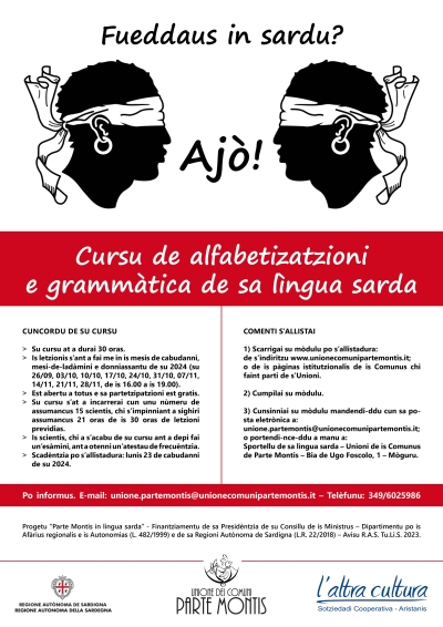 Cursu de alfabetizatzioni in l&igrave;ngua sarda