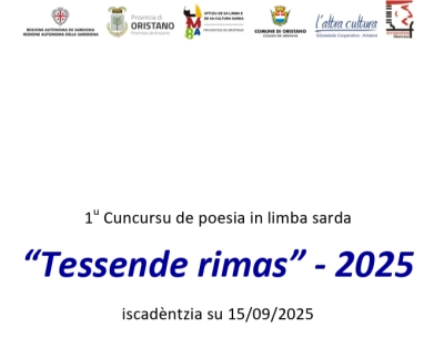 Cuncursu de poesia Tessende rimas 2025