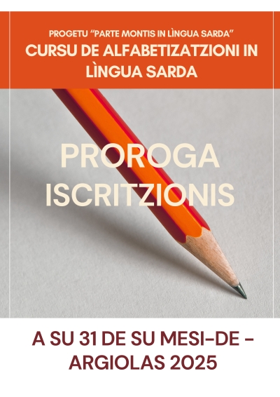 Avisu proroga iscritzionis