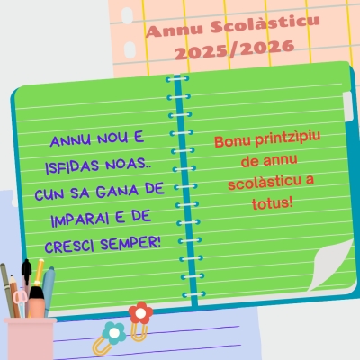 Annu Scol&agrave;sticu 2025 26